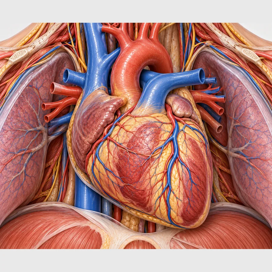 Cuore: finestra apicale