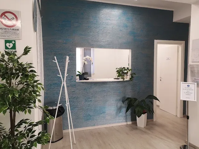 Sala d'attesa dello studio di Piombino